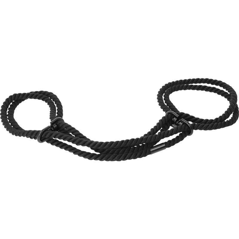 Darkness Handschellen oder Knöchel-handschellen aus 100 % Baumwolle