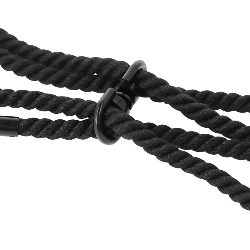 Darkness Handschellen oder Knöchel-handschellen aus 100 % Baumwolle