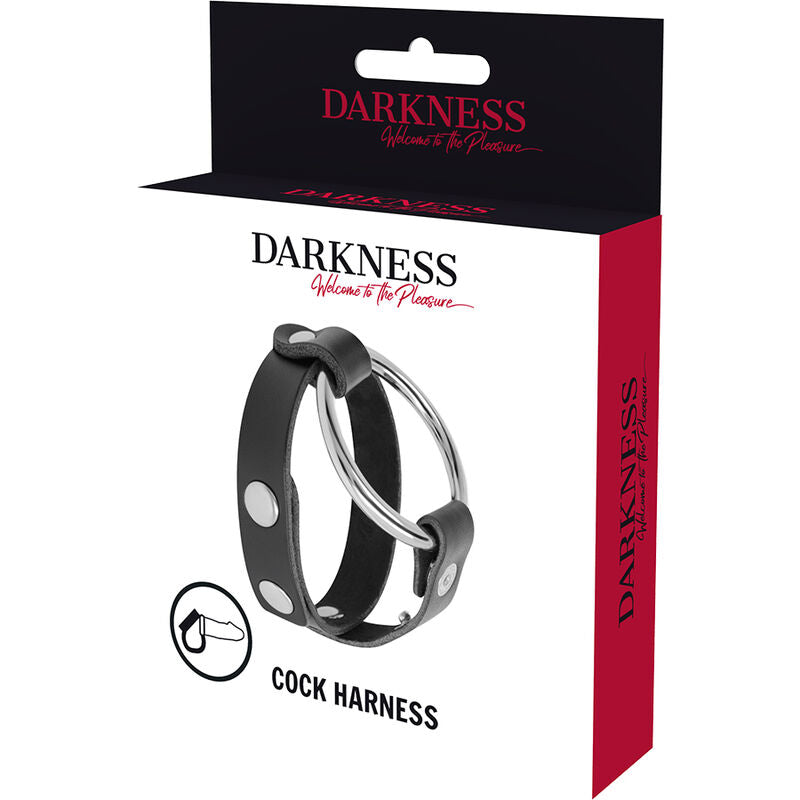 Darkness Bdsm-hahn- und Hodenring