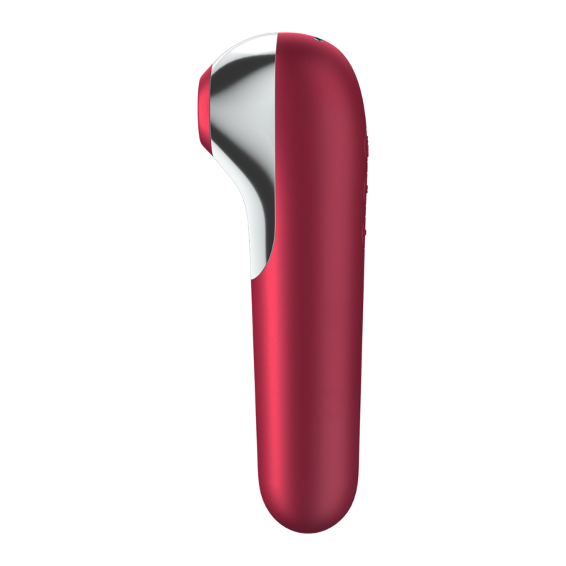 Satisfyer Dual Love Vibrator und Sauger mit Pulsierter Luft Rot