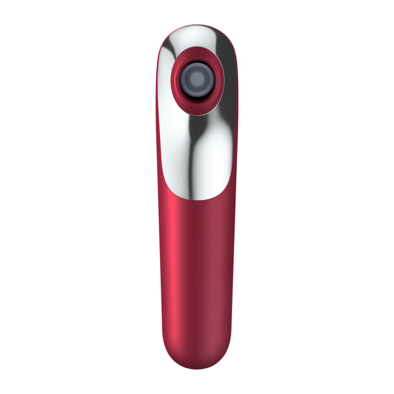 Satisfyer Dual Love Vibrator und Sauger mit Pulsierter Luft Rot