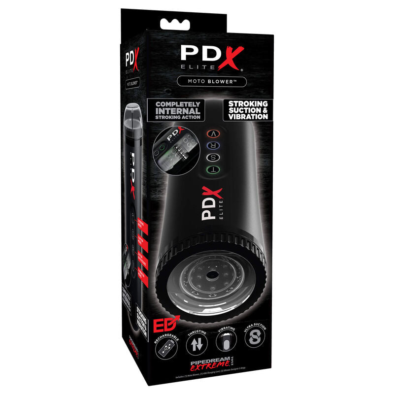 PDX Elite Moto Geblse Fortschrittlicher Masturbator