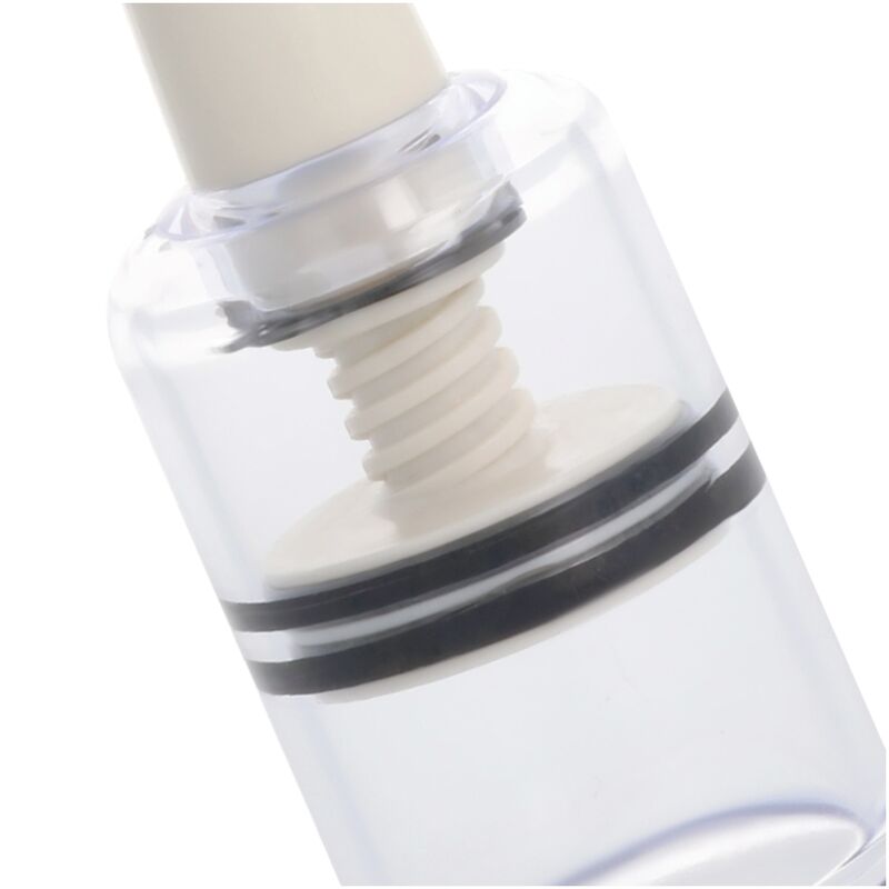 Darkness Transparente Nippelsauger – Ø 5 cm, 2er-Set