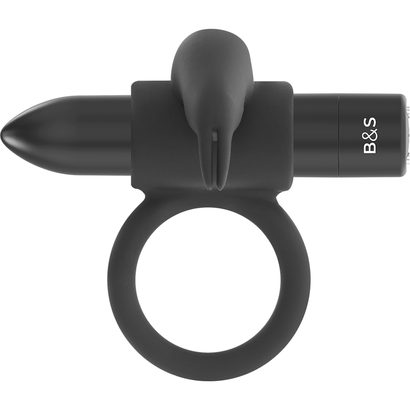 Black&Silver Burton Ring 10 Vibrationsmodi Schwarz