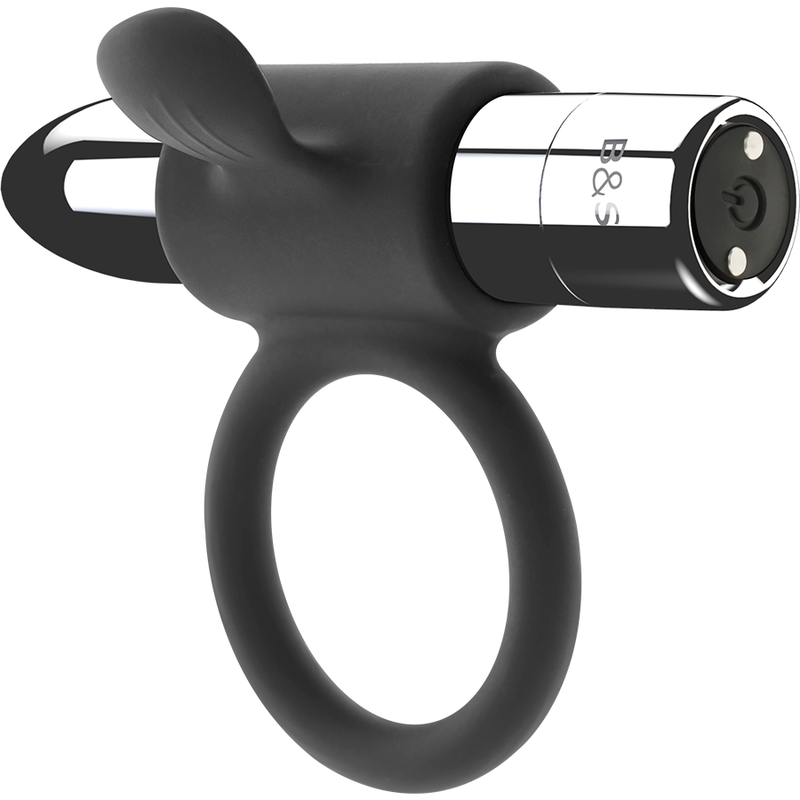 Black&Silver Cameron Wiederaufladbarer Ring Silber