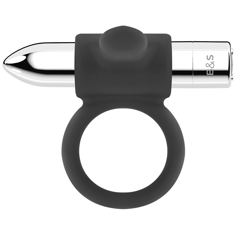 Black&Silver Cameron Wiederaufladbarer Ring Silber