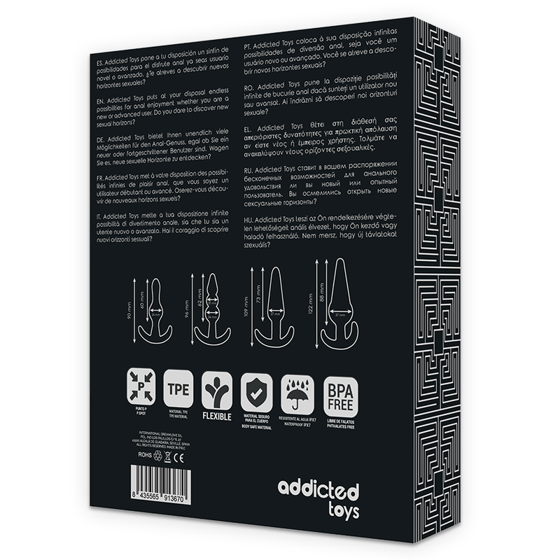 Addicted Toys Set 4 Analplug