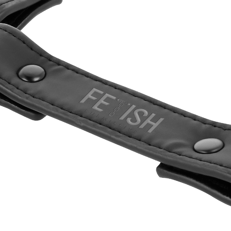 Fetish Submissive Handschellenverbindung Aus Veganem Leder