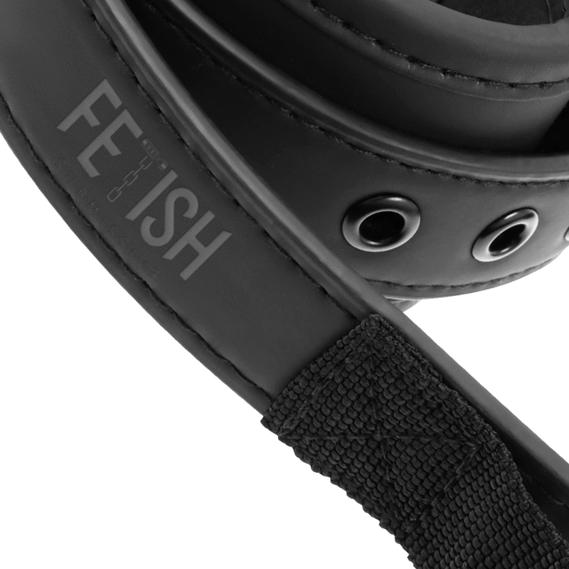Fetish Submissive Handschellen Mit Neopren-Futter Und Griff