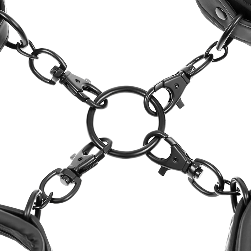 Fetish Submissive Hand- Und Knöchel-handschellen-set Mit...