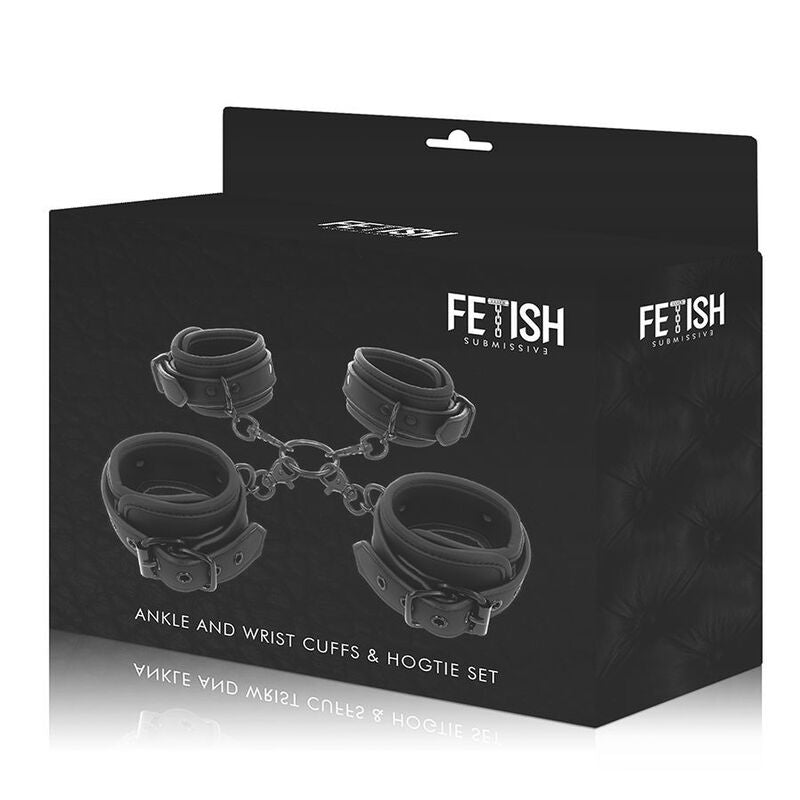 Fetish Submissive Hand- Und Knöchel-handschellen-set Mit...