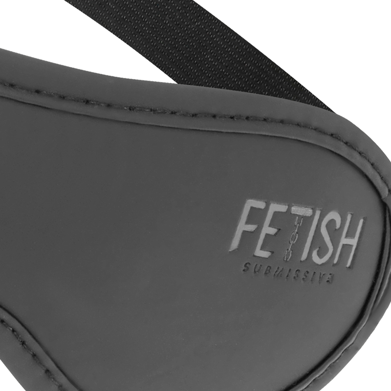 Fetish Submissive Vegane Ledermaske II Mit Neopren-Futter