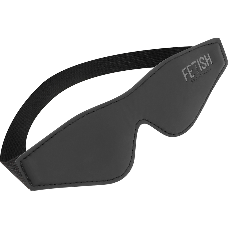 Fetish Submissive Vegane Ledermaske Mit Neopren-Futter