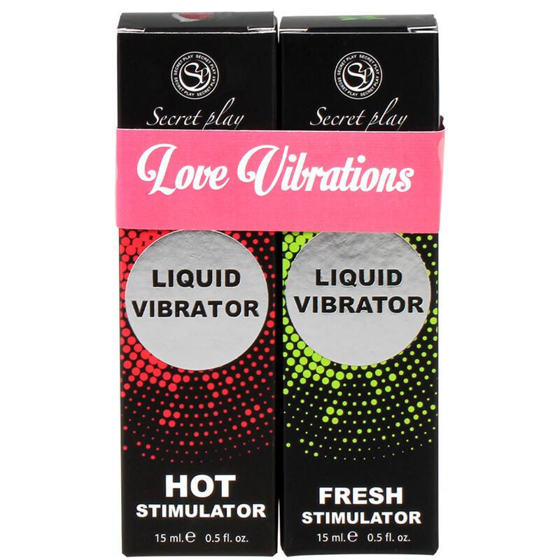 Secretplay Cosmetic Liquid Vibrator Love Vibrations Pack