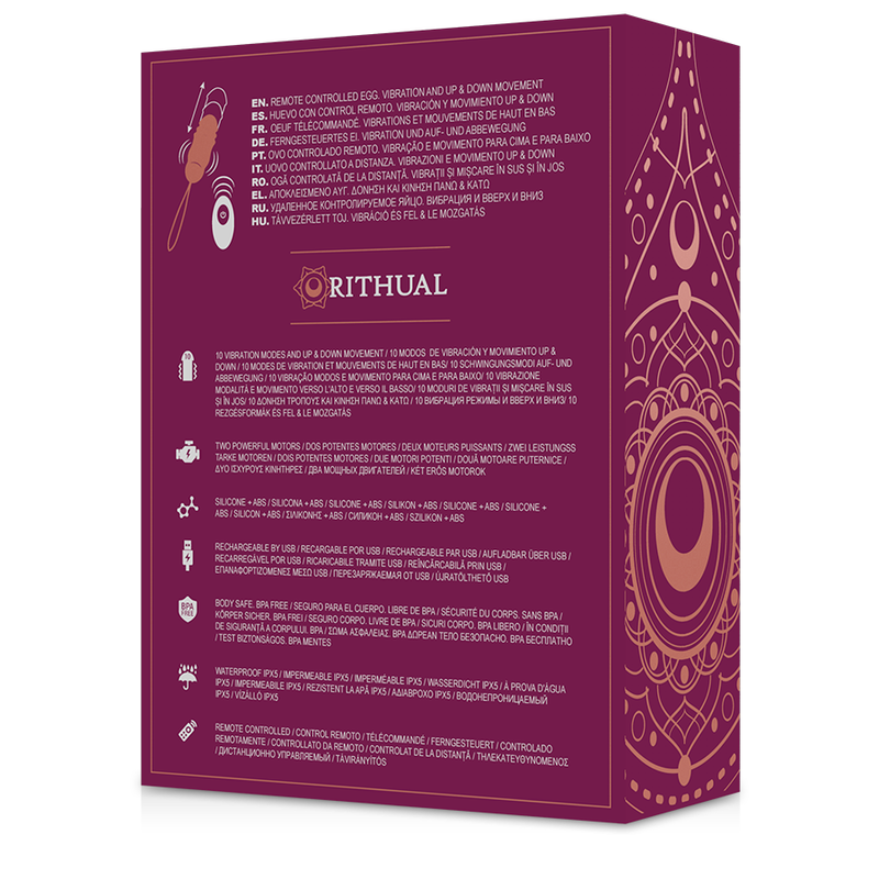 Rithual Reva Vibrations-Ei mit Fernbedienung – Up & Down
