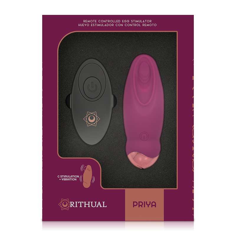 Rithual Priya Vibrations-Ei mit Fernbedienung – G-Punkt