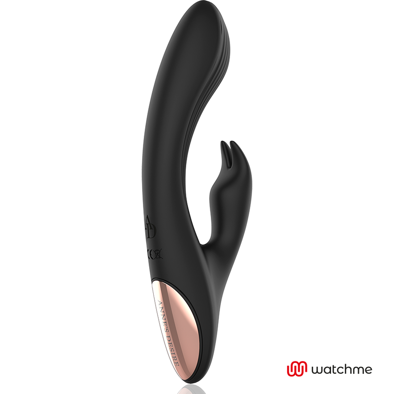 Anne's Desire Rabbit WatchMe Vibrator – schwarz/gold