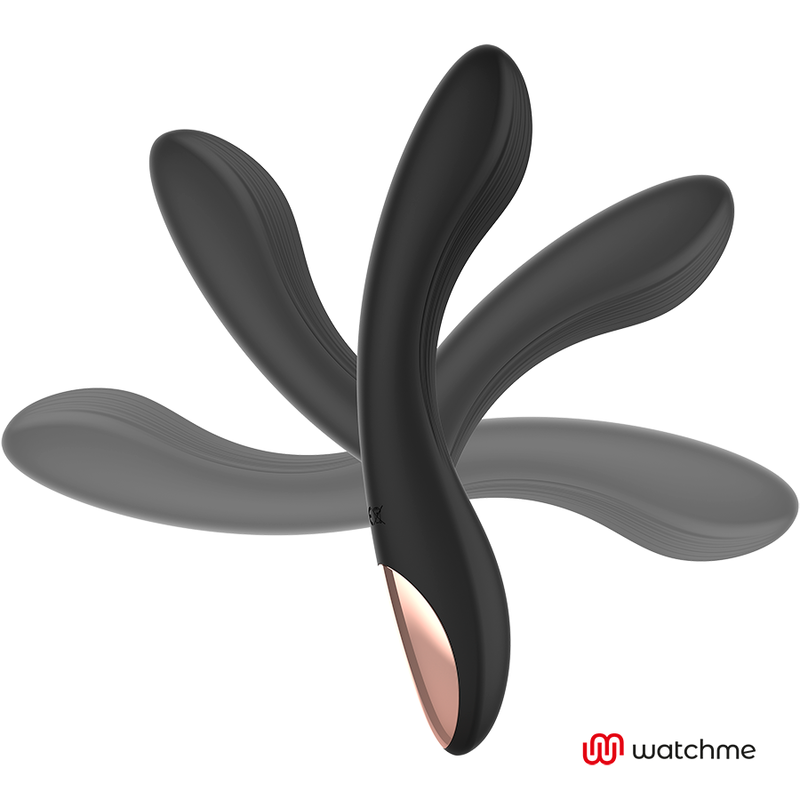 Anne's Desire Curve WatchMe Vibrator – schwarz/gold