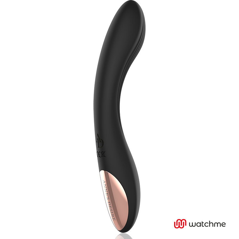 Anne's Desire Curve WatchMe Vibrator – schwarz/gold