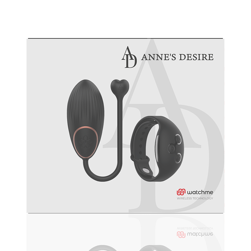 Anne's Desire Egg WatchMe Vibrations-Ei – schwarz