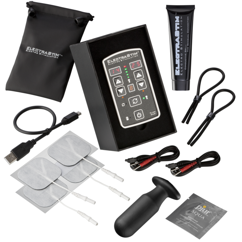 ElectraStim Flick Duo Multipack – 2 Kanäle, komplettes Set