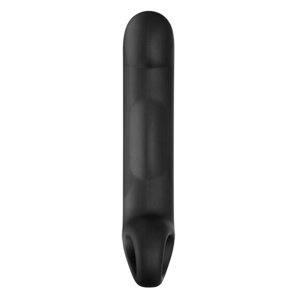 ElectraStim Ovid Silikon Schwarz Dildo