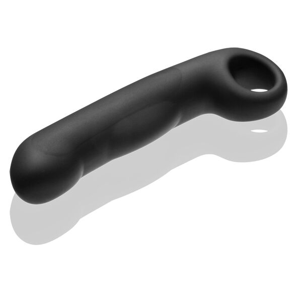 ElectraStim Ovid Silikon Schwarz Dildo