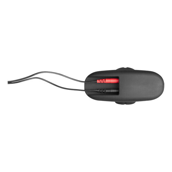 ElectraStim Silikon Schwarz Rocker Butt Plug Mittel