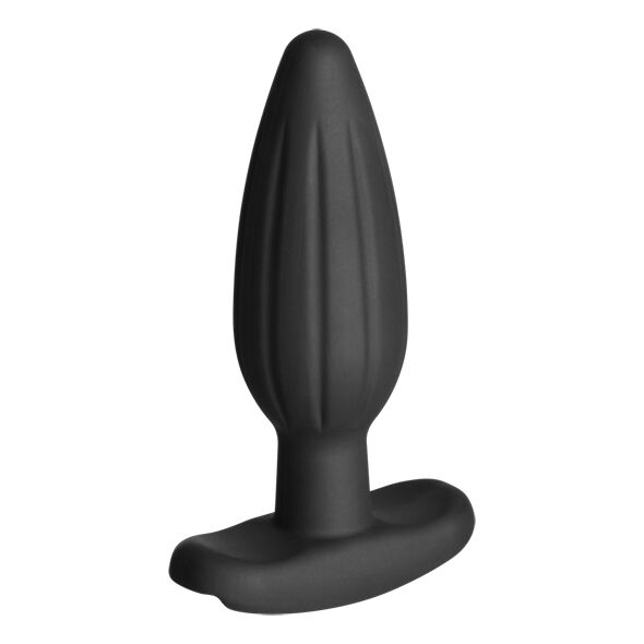 ElectraStim Silikon Schwarz Rocker Butt Plug Mittel