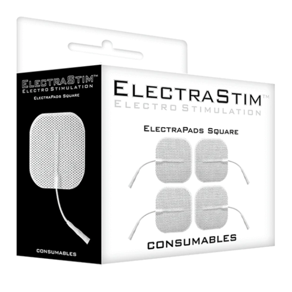 ElectraStim Quadratische Selbstklebende Pads