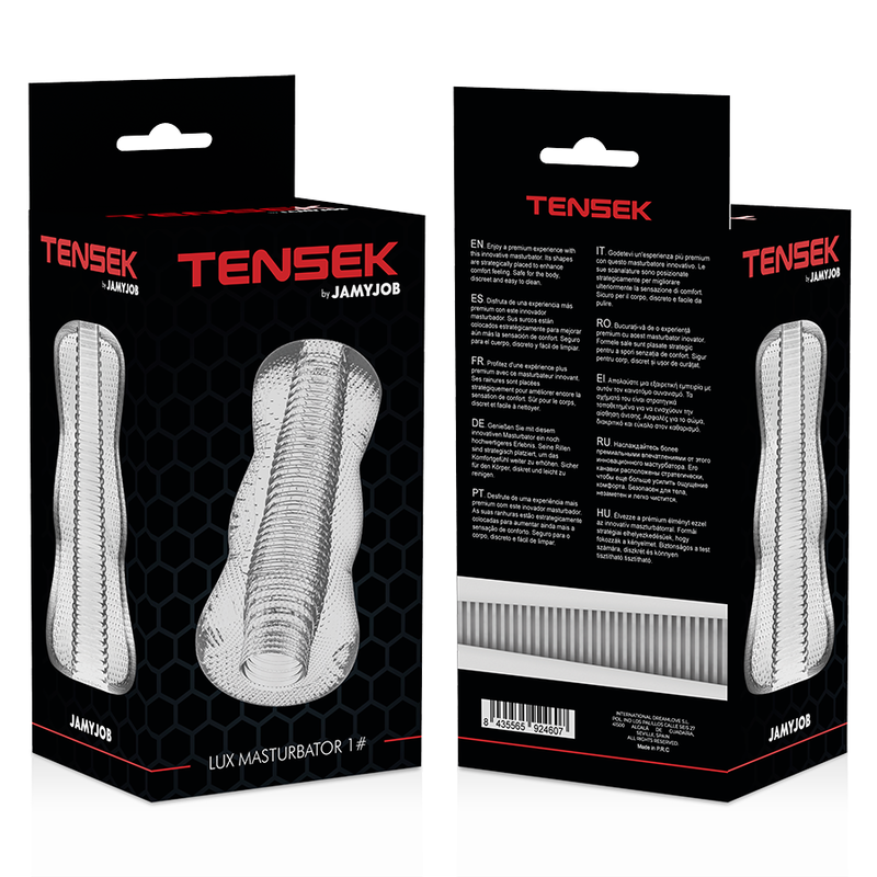 JamyJob Extreme Tensek 1 Masturbator – transparent