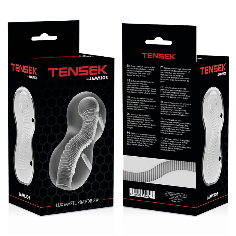 JamyJob Extreme Tensek 3 Masturbator – transparent