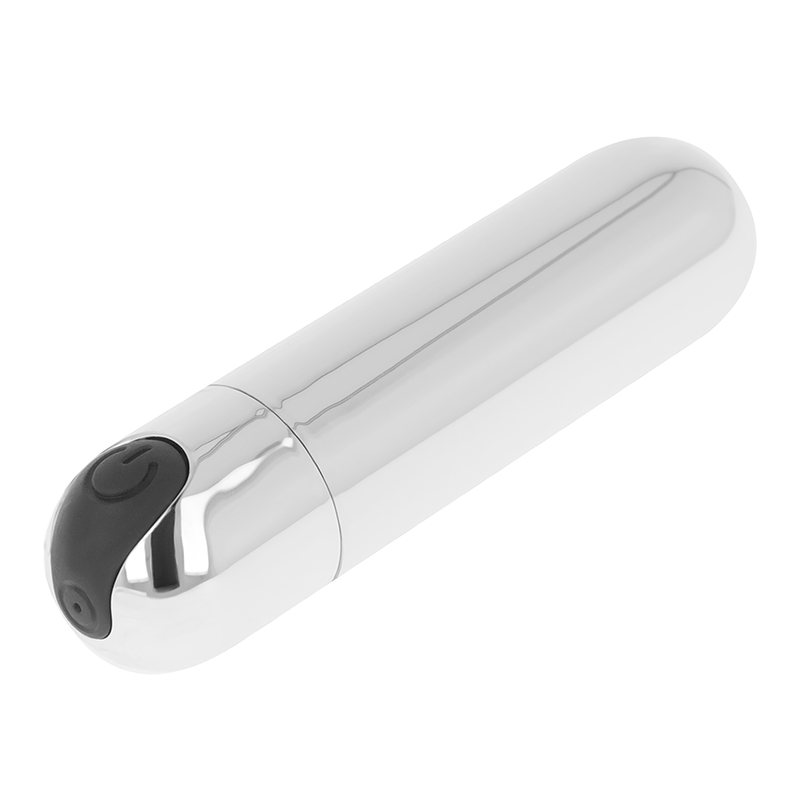 Ohmama Vibrations-Kugel Silber – 10 Modi, 8 cm