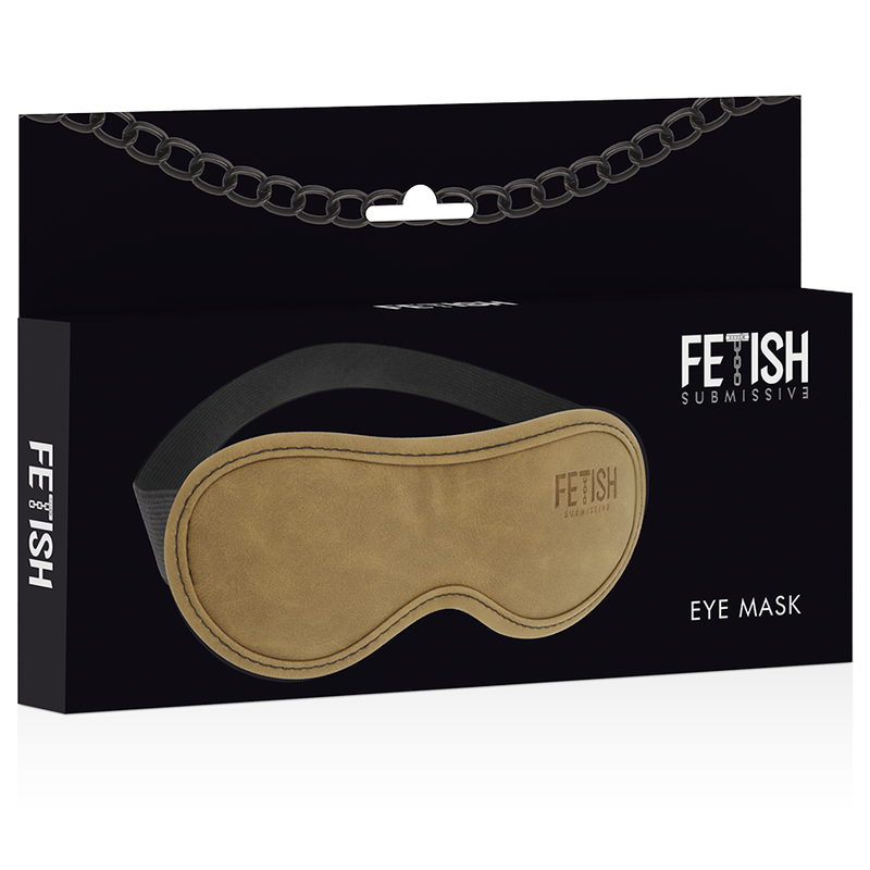 Fetish Submissive Origin BDSM-Maske – veganes Leder, Neopren