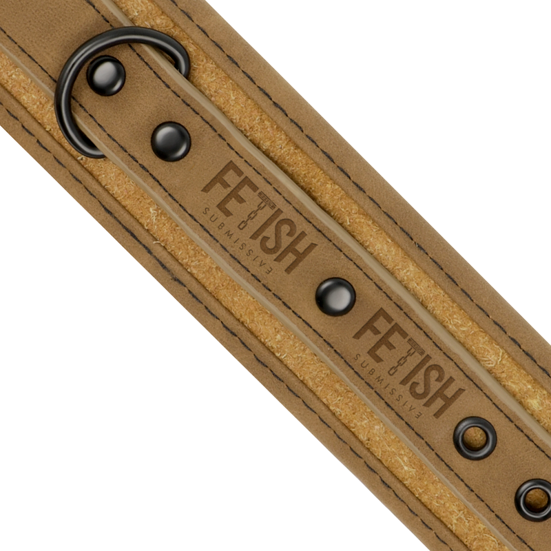 Fetish Submissive Origin Handschellen – veganes Leder, Neopren