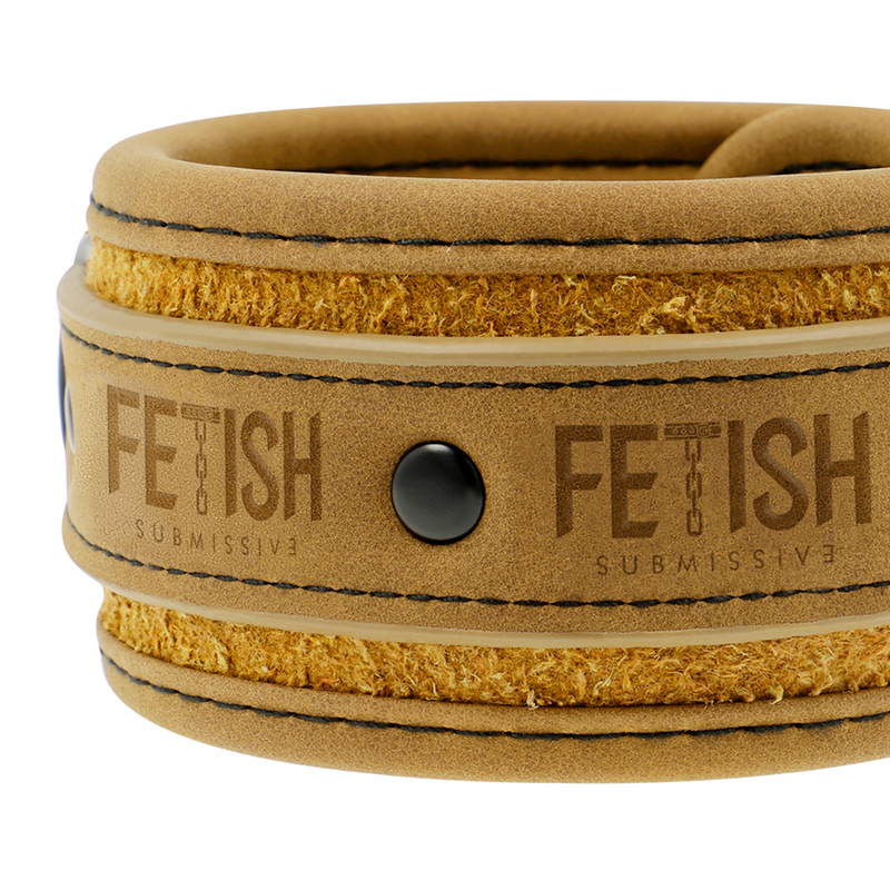 Fetish Submissive Origin Handschellen – veganes Leder, Neopren