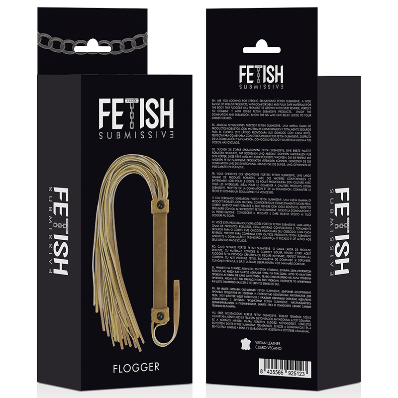 Fetish Submissive Origin Peitsche – veganes Leder