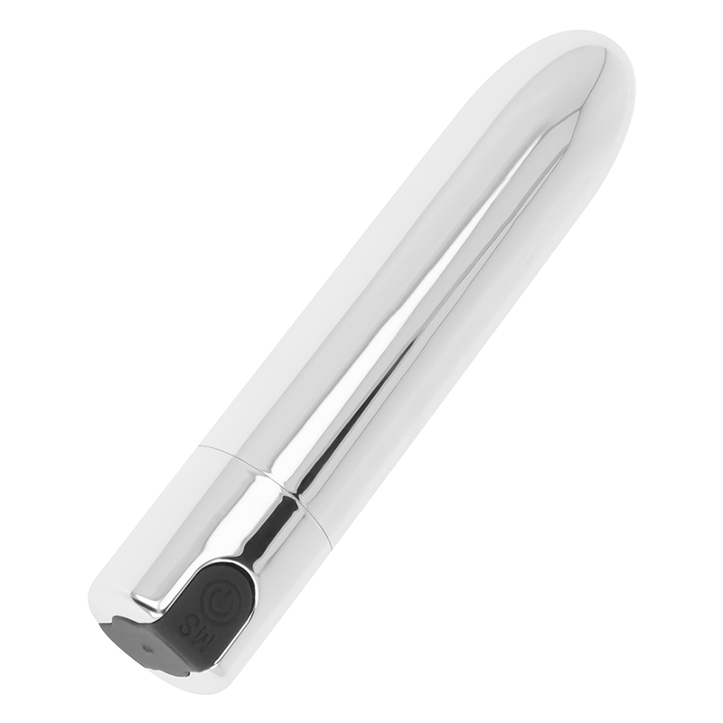 Ohmama Vibrations-Kugel Silber – 10 Modi, 9,5 cm