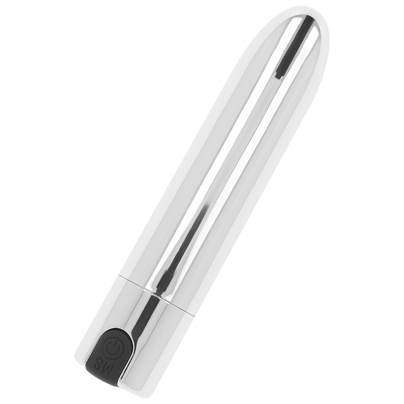 Ohmama Vibrations-Kugel Silber – 10 Modi, 9,5 cm