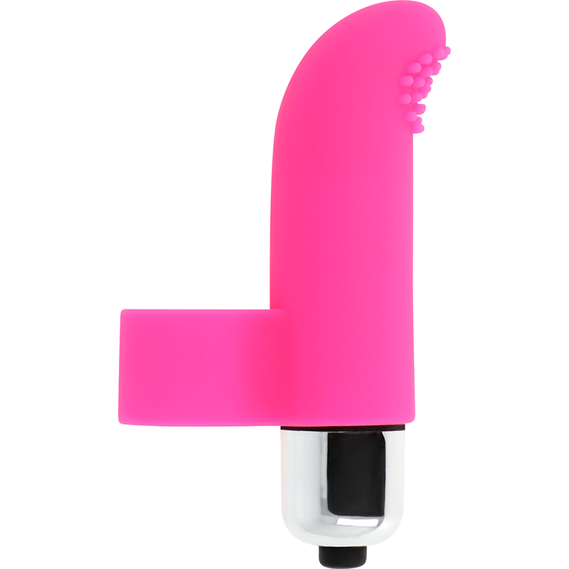 Ohmama Texturierter Fingerhut-Vibrator – 8 cm, Silikon