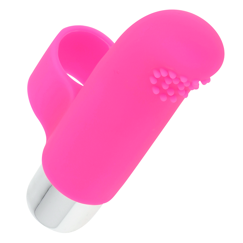 Ohmama Texturierter Fingerhut-Vibrator – 8 cm, Silikon