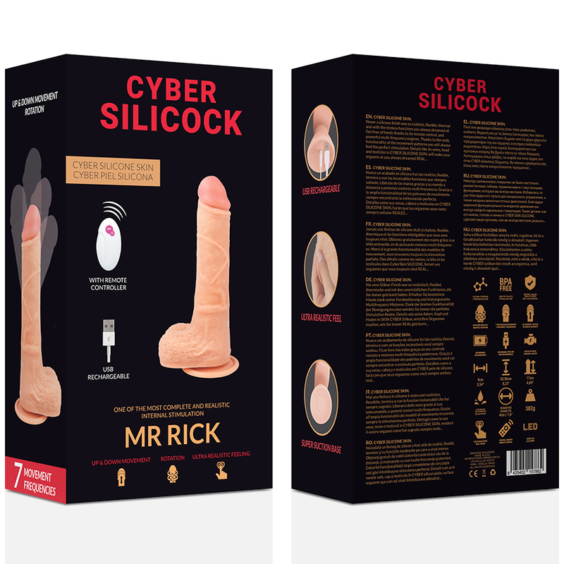 Cyber Silicock Fernbedienung Realistisch MR Rick 20.9 CM -o- 4 CM