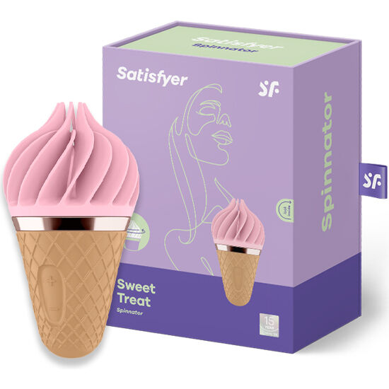 Satisfyer Spinnator Süsses Lecker Spinnator Braun & Rosa