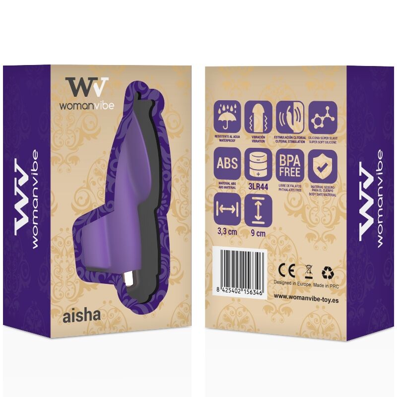Womanvibe Frau Aisha Silicone Stimulator Finger