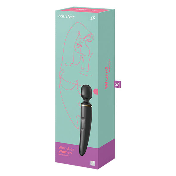 Satisfyer Wand Wander Frau Schwarz