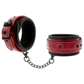 Fetish Submissive Dark Room Handschellen aus Veganem Leder mit...