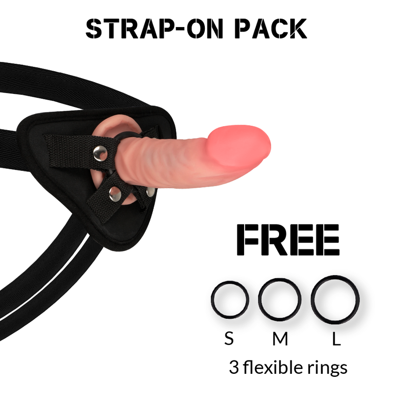 Rock Army Rockarmy - Gurt + Dual Density Tiger Realistischer Dildo...