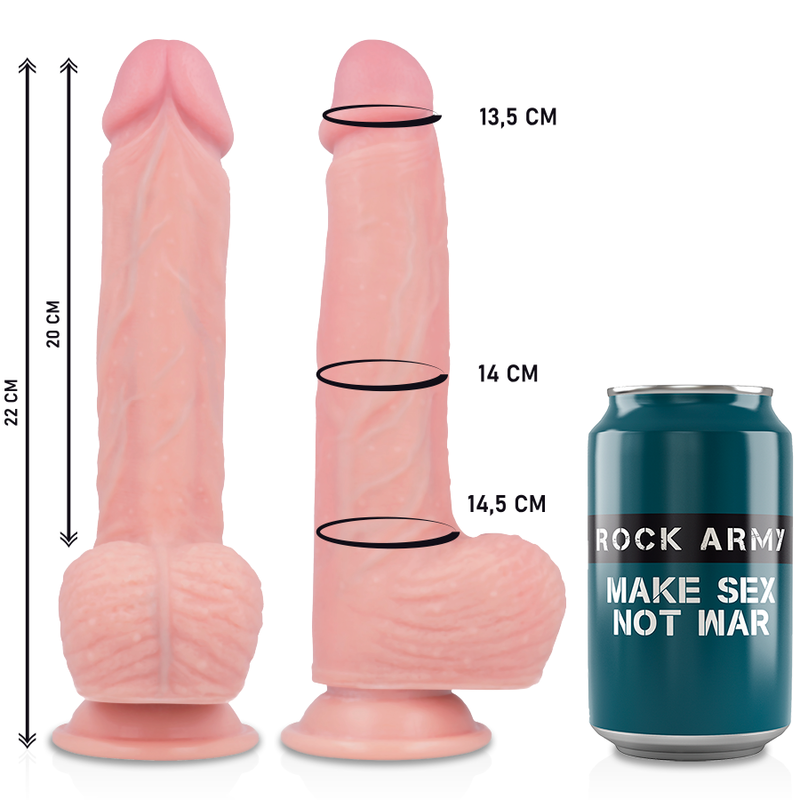 Rock Harness + Flüssigsilikon Vibrator Premium Apache