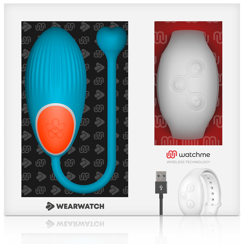 Wearwatch Watchme-technologie Fernbedienung Egg Blue / Niveo