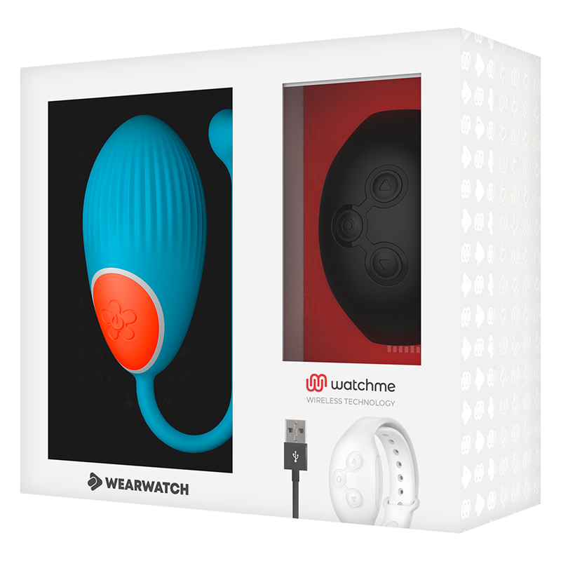 Wearwatch Watchme-technologie Fernbedienung Egg Blue / Jet